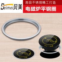 Stainless steel flat rims Suitable for 288 panel Beimei induction cooker pot table matching special