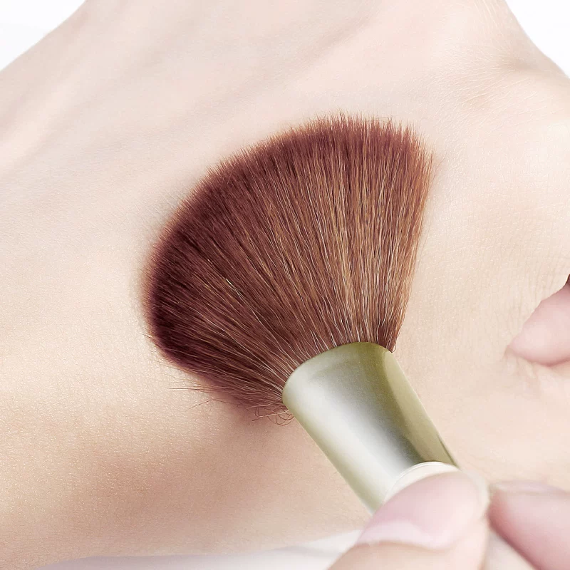 Brush, foundation, handheld face blush, full set