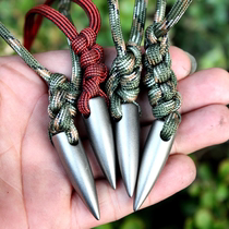 Titanium alloy decoration TC21 all titanium CNC bullet boutique pendant slingshot special pendant saboteur Alliance