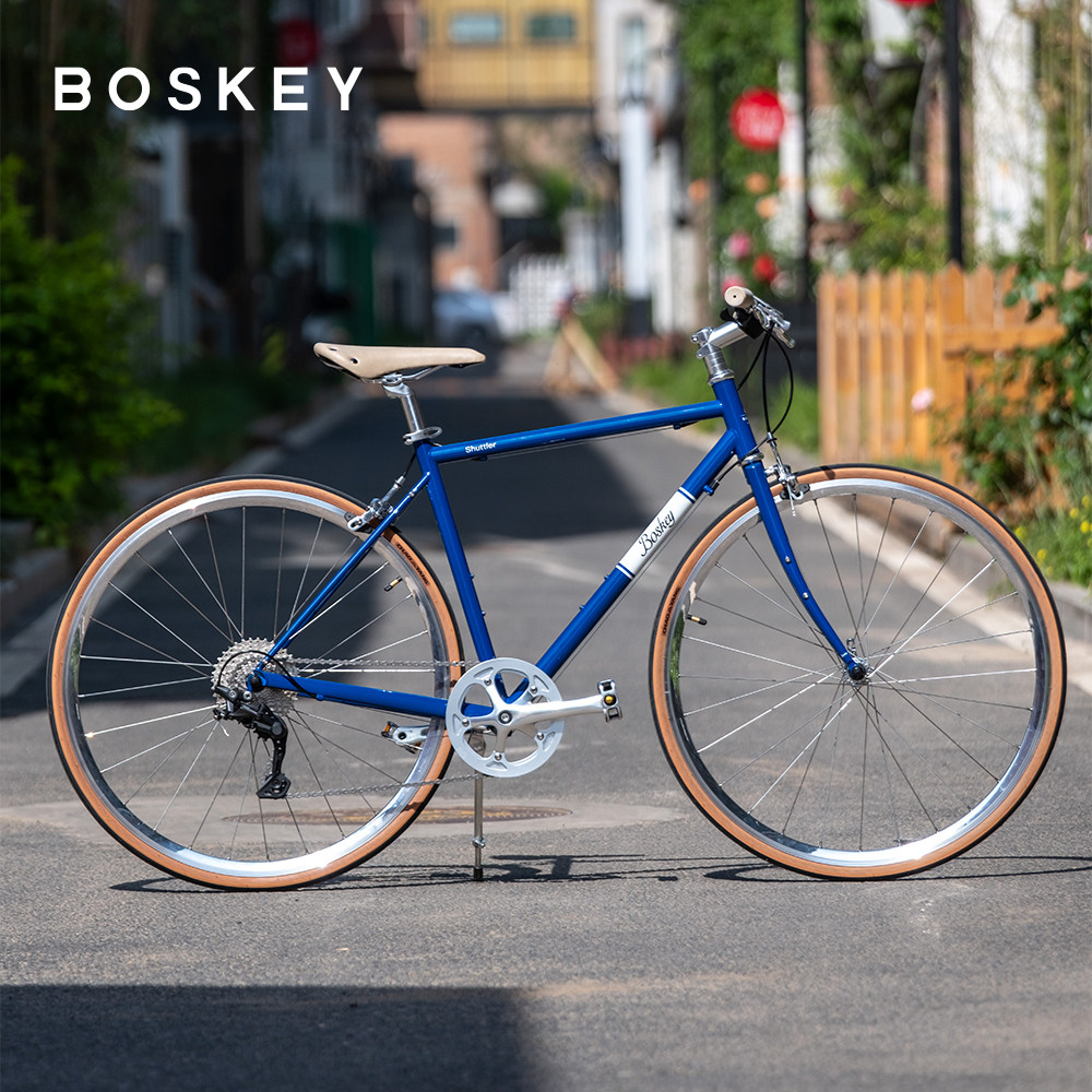 Boskey Rack 选择2026款BOSKEY不死骑Shuttler钢架复古平把公路车的N个理由?-公路自行车-淘宝百科网