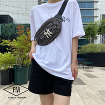 Korean counter MLB new NY letters full label printing embroidery personality fashion joker waist bag BGC9911