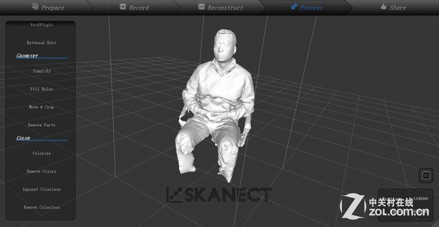 Hoa Kỳ nhập khẩu 3DSYSTEMS ISENSE Máy quét 3D phòng đối tượng cấu trúc con người máy scan màu 2 mặt