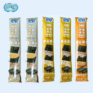 夹心海苔脆芝麻海苔即食