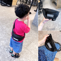 Childrens chest bag boy handsome Korean version of shoulder bag girls leisure wild baby out change tide shoulder bag