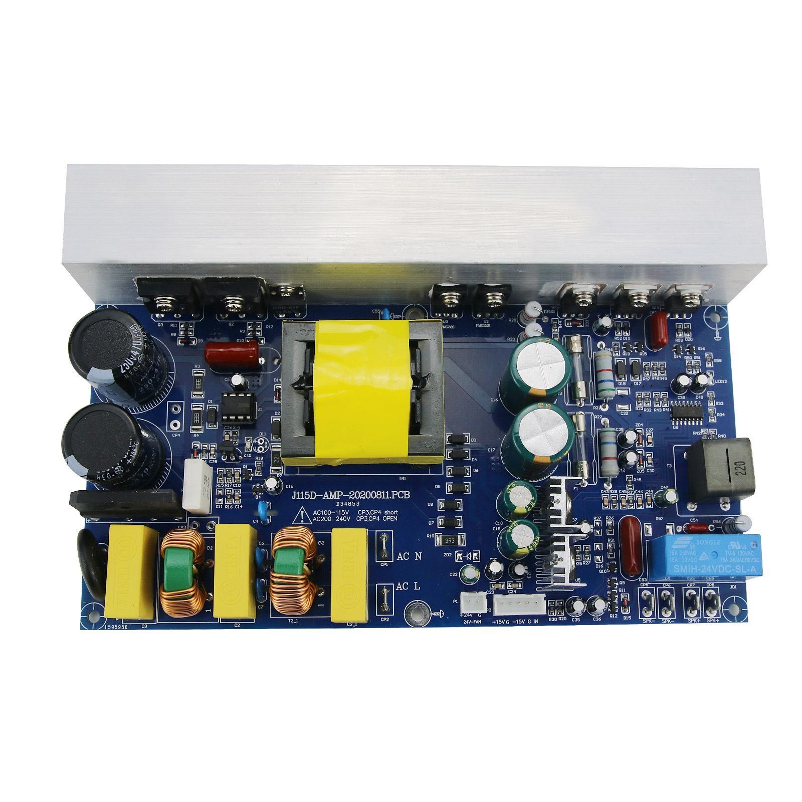 Peak 1000W CLASS D High Power Digital Amplifier Switching Power Supply One-Channel 1KW