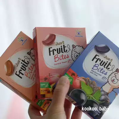 New Zealand New Packaging Boxed JoyLiving Tian Paradise Fruit Bar No Added Baby 1 year old