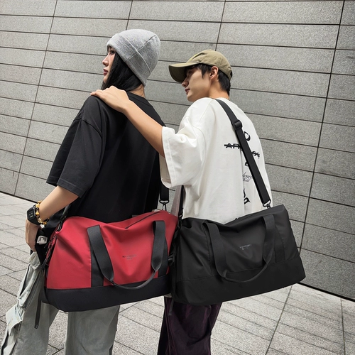 Вместительная и большая сумка для путешествий, спортивная трендовая спортивная сумка, портативная сумка для хранения