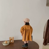 Весенняя куртка для девочек, лонгслив, весенний детский демисезонный осенний плащ, в корейском стиле, в западном стиле