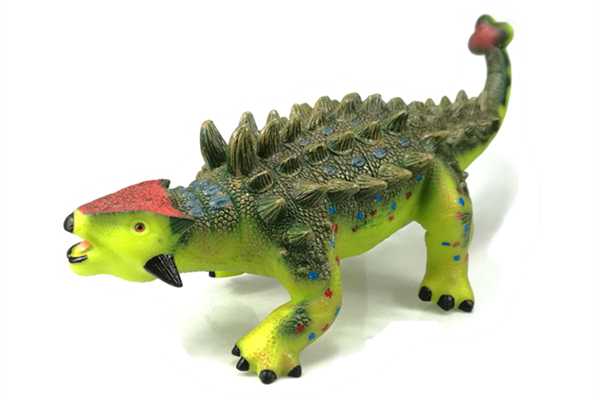 Zhongjie Soft Keo Mô hình khủng long Mô phỏng Jurassic Nhựa Lớn Nine Dragon Baotou Dragon Tyrannosaurus Boy Toy - Đồ chơi gia đình đồ chơi mini