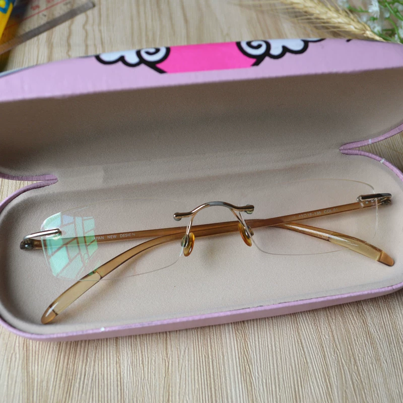 Cartoon glasses, fresh storage box, style