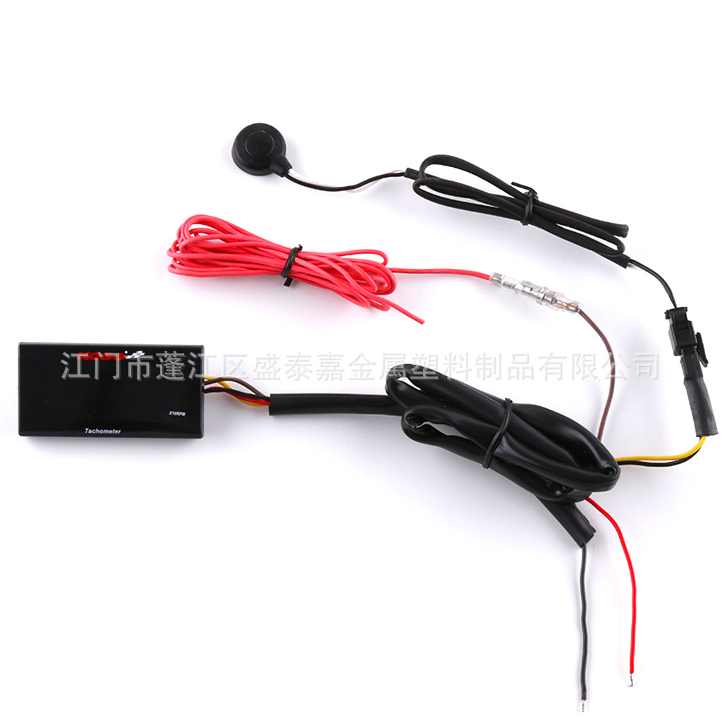 Xe máy nói chung KOSO Trận chiến mới BWS Thunder G5 Sửa đổi GTR Máy đo tốc độ siêu mỏng Màu đỏ / Blu-ray mặt đồng hồ xe wave rsx