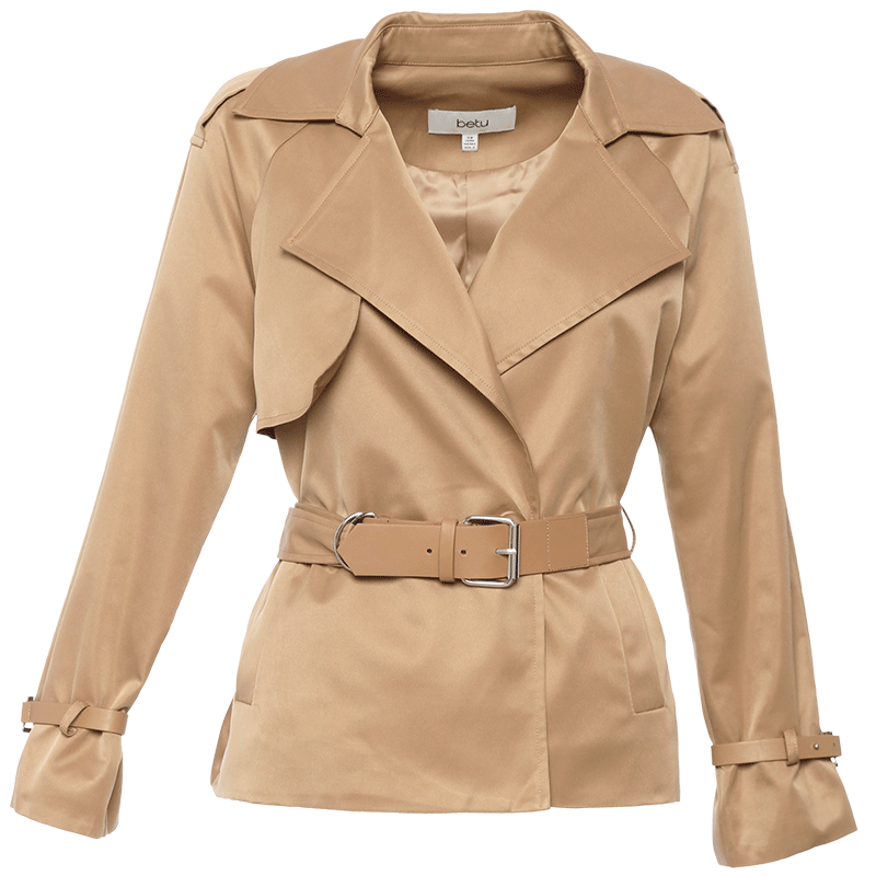 Trench pour femme BETU   en Polyester - Ref 3225713 Image 5