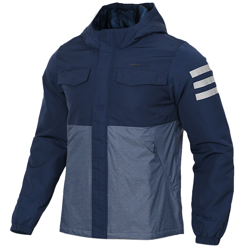Adidas adidas cotton phù hợp với nam mùa đông mới tháng 10 áo khoác thể thao DM2198 DM4207 áo phao nam dáng dài hàn quốc