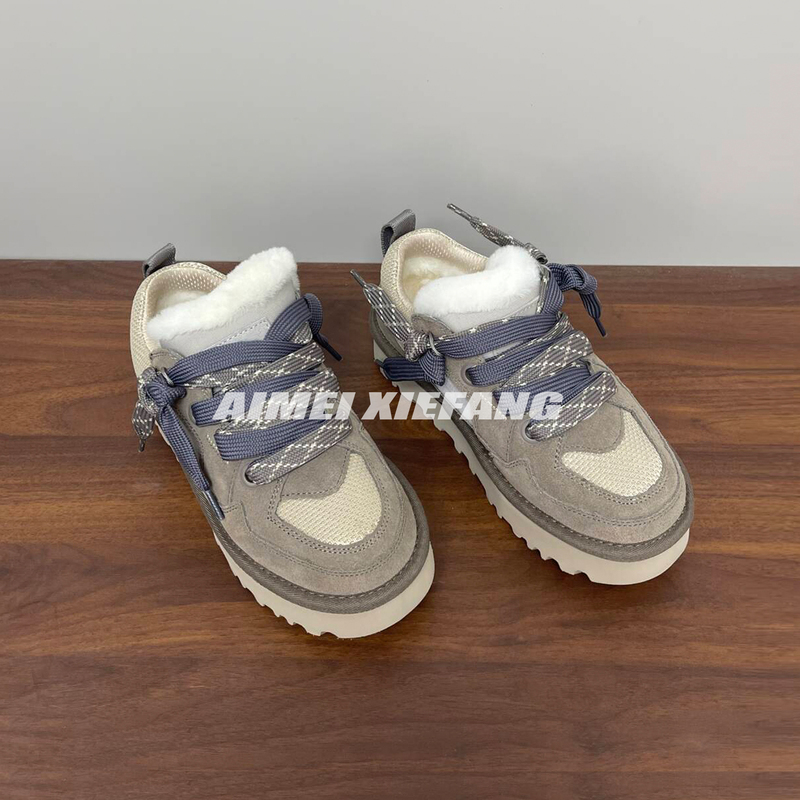 Couple Style 2026 Sheepskin Integrated Snow Boots for Men and Women, Winter Genuine Leather Wool Thick-Soled Northeast Cotton Shoes, Sports Short Boots Couple Style 2026 Sheepskin Integrated Snow Boots for Men and Women, Winter Genuine Leather Wool Thick-Soled Northeast Cotton Shoes, Sports Short Boots