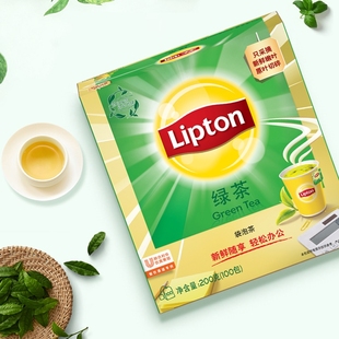 【立顿】清爽活力高山绿茶茶包*1盒