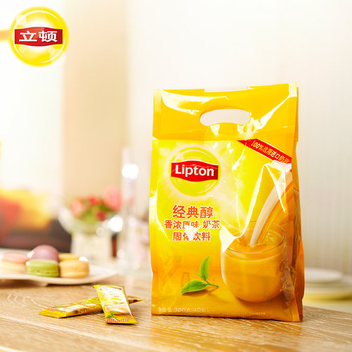 Lipton立顿 经典醇香浓原味奶茶40袋700g