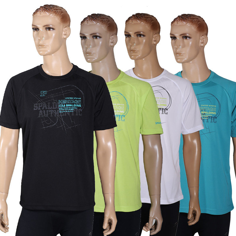 Foreign Trade Export Japan Original Single Speed Dry Short Sleeves Large Size Yard plus Fat Increase Fat Fat Short Sleeve T-shirt Trekter Jersey Running