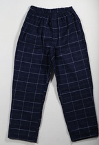 Foreign trade day single men 100% cotton autumn and winter home pants pajama pants cotton windproof pants square trousers