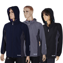 Foreign trade single men and women spring and summer thin hooded sports sweater four-sided stretch outdoor golf clothes jacket