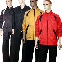 Foreign trade day single outdoor men and women windproof breathable summer and autumn thin assault pants sportswear set zipper