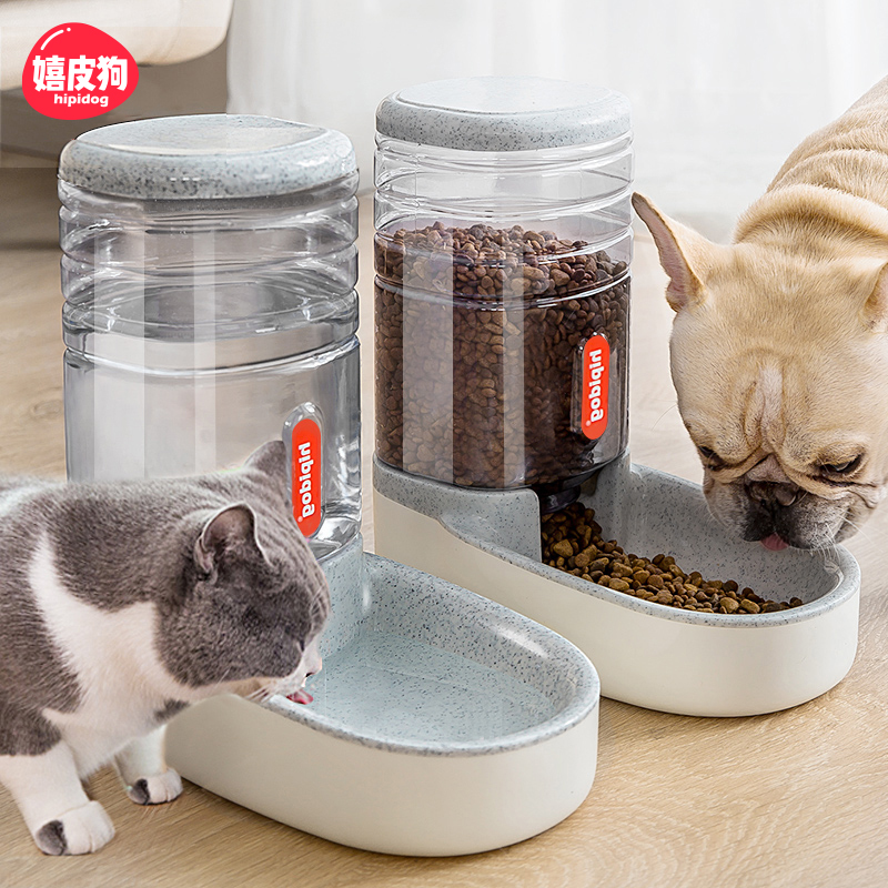 Cat water dispenser pet automatic feeder dog dog water dispenser drinking water artifact mobile unplugged supplies