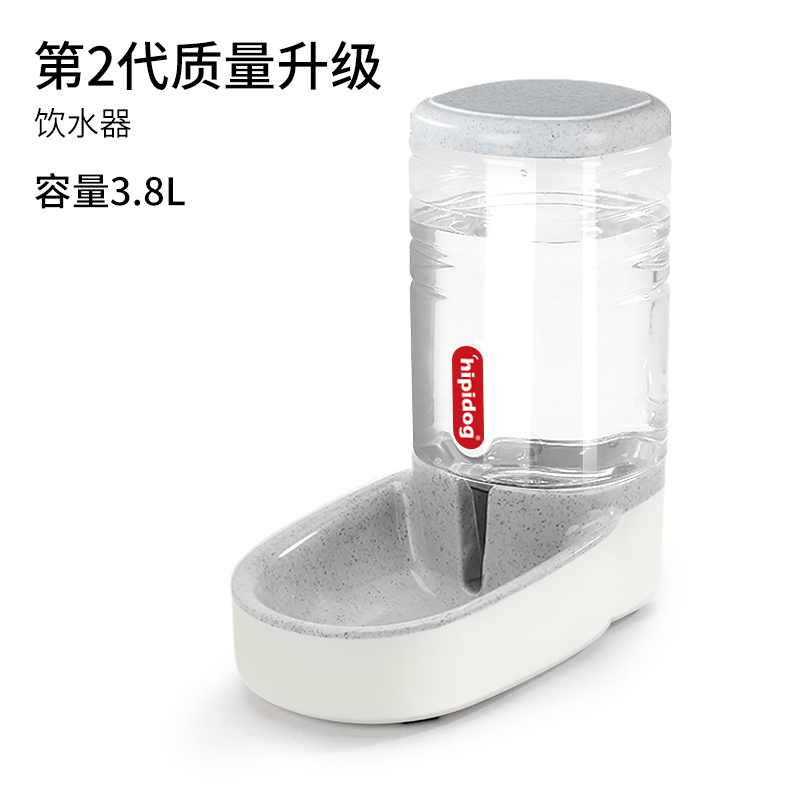 Water Dispenser [Marble]Cat bowl Cat Basin Dog bowl Food bowl automatic drinking water Double bowl protect cervical vertebra Anti overturning grain bowl Water bowl Kitty articles