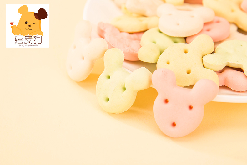 100g Mickey Sweet Milky Bánh quy Phần thưởng Teddy Golden Maosamo Puppy Dog Snack Food Molar Đào tạo - Đồ ăn vặt cho chó giá thức ăn cho chó