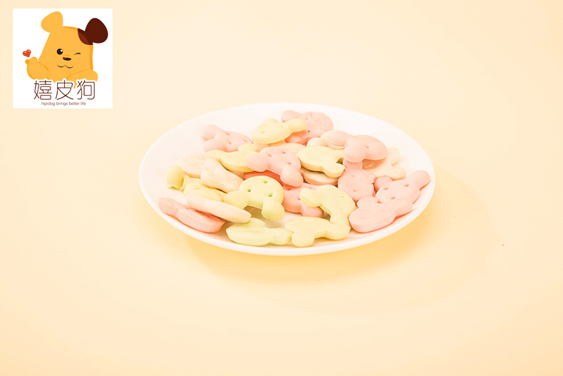 100g Mickey Sweet Milky Bánh quy Phần thưởng Teddy Golden Maosamo Puppy Dog Snack Food Molar Đào tạo - Đồ ăn vặt cho chó giá thức ăn cho chó