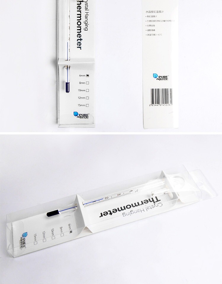 Термометр для аквариума p牌温度计拐棍温度计水温计测温准确使用简单鱼缸专用温度计通用