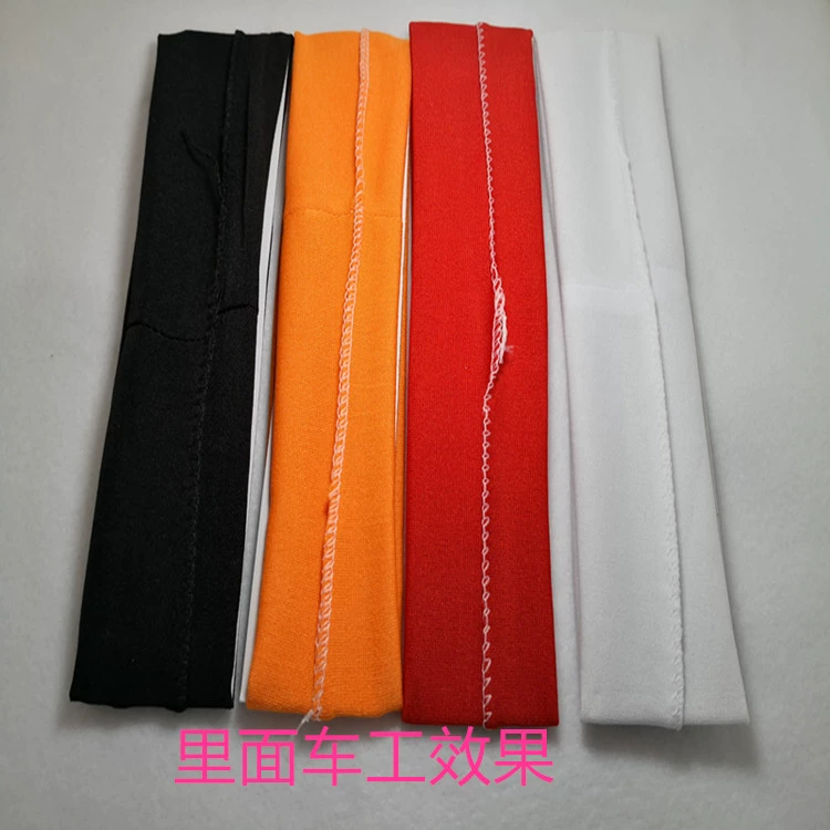 Miễn phí vận chuyển khăn đội đầu có độ đàn hồi cao yoga headband nam và nữ thể thao khăn trùm đầu chống mồ hôi bó tóc băng đô rung net màu đỏ phụ kiện tóc - Phụ kiện tóc