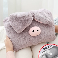 Brown Meng Meng Pig ★ Теплое сокровище рука/бархат кролика/разборка промывки/автоматическая мощность/характеристики двух -моей замены