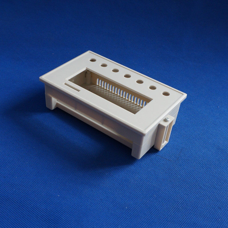 Direct-supply text display human-machine interface instrumentation chassis plastic enclosure 164X102X50 with bracket