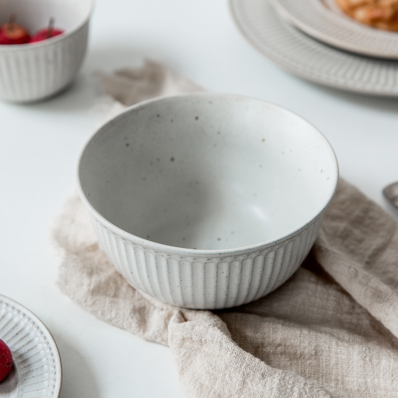 Lototo Japanese ceramics tableware bowls contracted creative household bowl, bowl of soup bowl rainbow such as bowl bowl rainbow such use