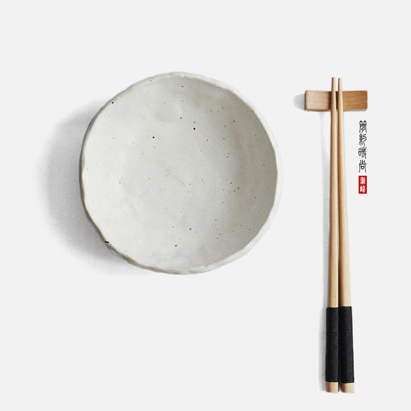 Lototo MoBai Japanese ins household contracted coarse some ceramic bowls small bowl of soup bowl bowl round noodles bowl of tableware