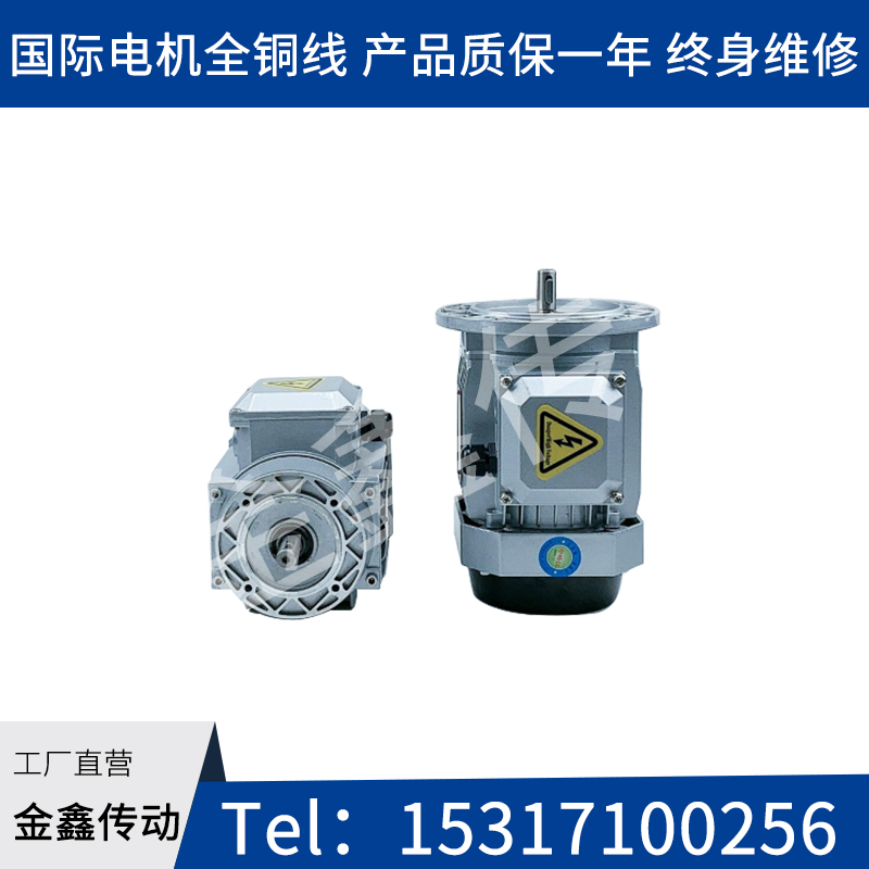 Three-phase asynchronous motor vertical horizontal single-phase motor full copper national standard brake frequency conversion explosion-proof RV reducer