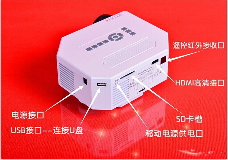 Youli uc40 ở nhà mini HD 1080 P Apple Android điện tử di di không dây wifi