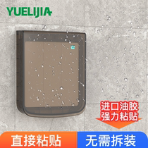 IP55 Type 86 self-adhesive waterproof cover Bath switch ultra-thin household waterproof box bathroom socket splash box