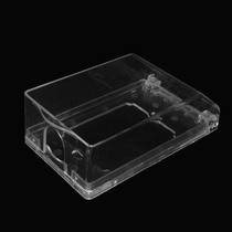 120*70 type socket panel transparent waterproof box universal splash shield vertical mounting Jack protective cover small