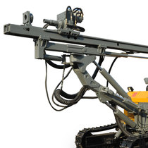 Factory direct red five rings crawler DTH drilling vehicle H430 diesel-driven self-propelled hydraulic drilling equipment