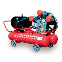 Red Wuhuan mine W3108 (electric)piston air compressor with 11KW electric 2 poles