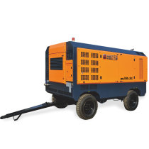 Red Five Rings Manufacturer Direct Sale Medium Diesel Mobile Screw Air Compressor HG700-18C Plateau High Cold Special