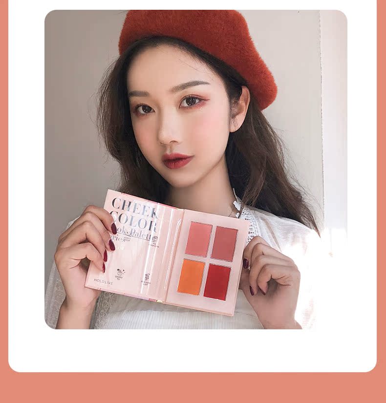 GIỮ SỐNG cuốn sách bóng đỏ Trà sữa quế vàng đào mật ong bưởi hoa cam - Blush / Cochineal phan ma