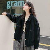 Весенняя осенняя куртка, бейсбольная форма, джинсовая сумка, 2024 года, в американском стиле, подходит для подростков