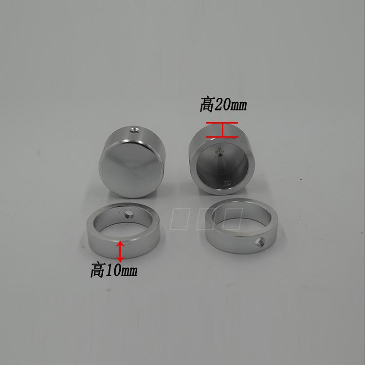Fitness equipment accessories Strength equipment handle special round 25 aluminum alloy end cap Handle cover