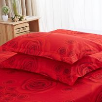  (A pair of pillowcases)Single pillowcase Student dormitory simple thickened pillowcase Couple adult pillowcase pair