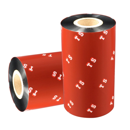 Углеродная полоса на основе воска 110 мм*300 м 50 60 70 80 90 100 100 версии медной бумага бумага горячая принтер не -глупого клейкового штрих -кода углеродного ремня лента