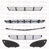 Применимо к Mercedes -Benz W211 Front Bumper E200 Вентиляционная сеть E230 Air Inlet E240 Grille E280 Wind Network E320