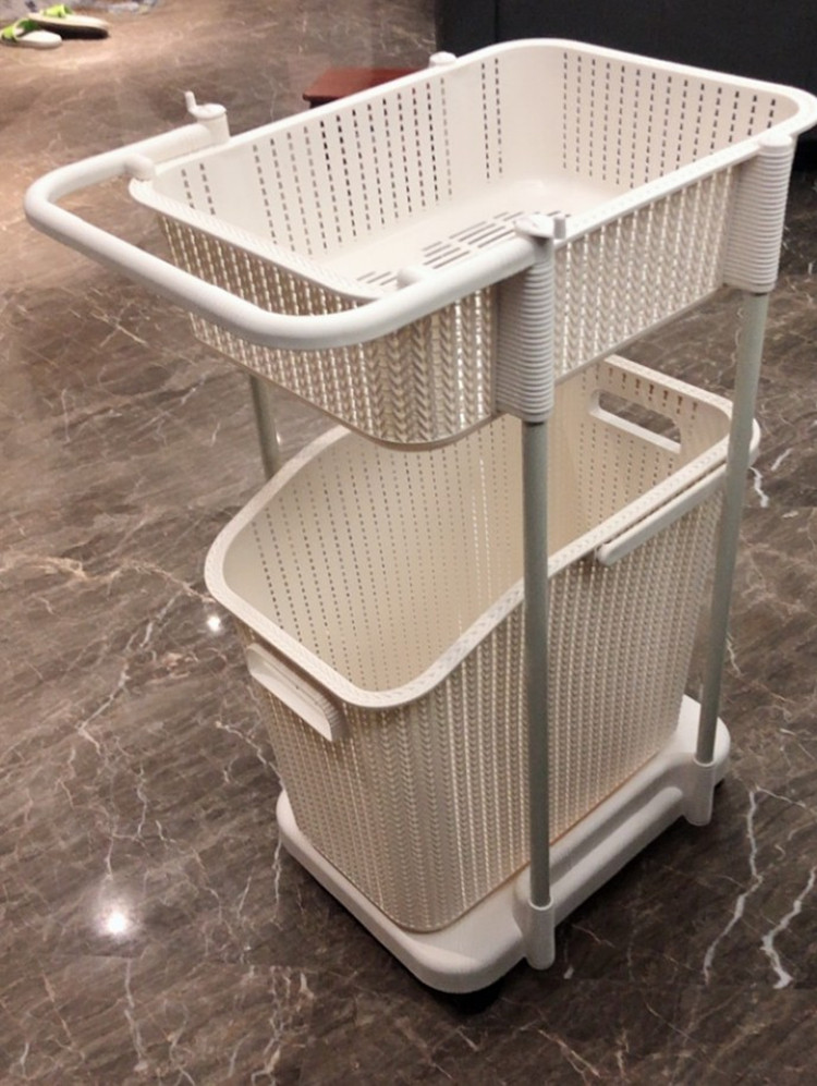 Dirty basket clothes cover basket for household household household household barrel laundry basket bathroom cart rack