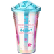MuggeQ Cup với Straw Creative Christmas Gift Nhựa Dễ thương Nữ sinh viên Hàn Quốc Sippy Cup dành cho người lớn - Tách bình giữ nhiệt mini Tách