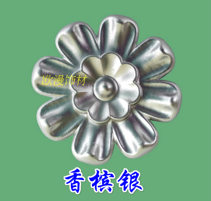 Phụ kiện nội thất châu Âu đề can trang trí Nội thất chạm khắc Phụ kiện Tủ quần áo hoa Hoa nhựa giả gỗ Đồ nội thất chạm khắc - Nhà cung cấp đồ nội thất móc sắt treo tường